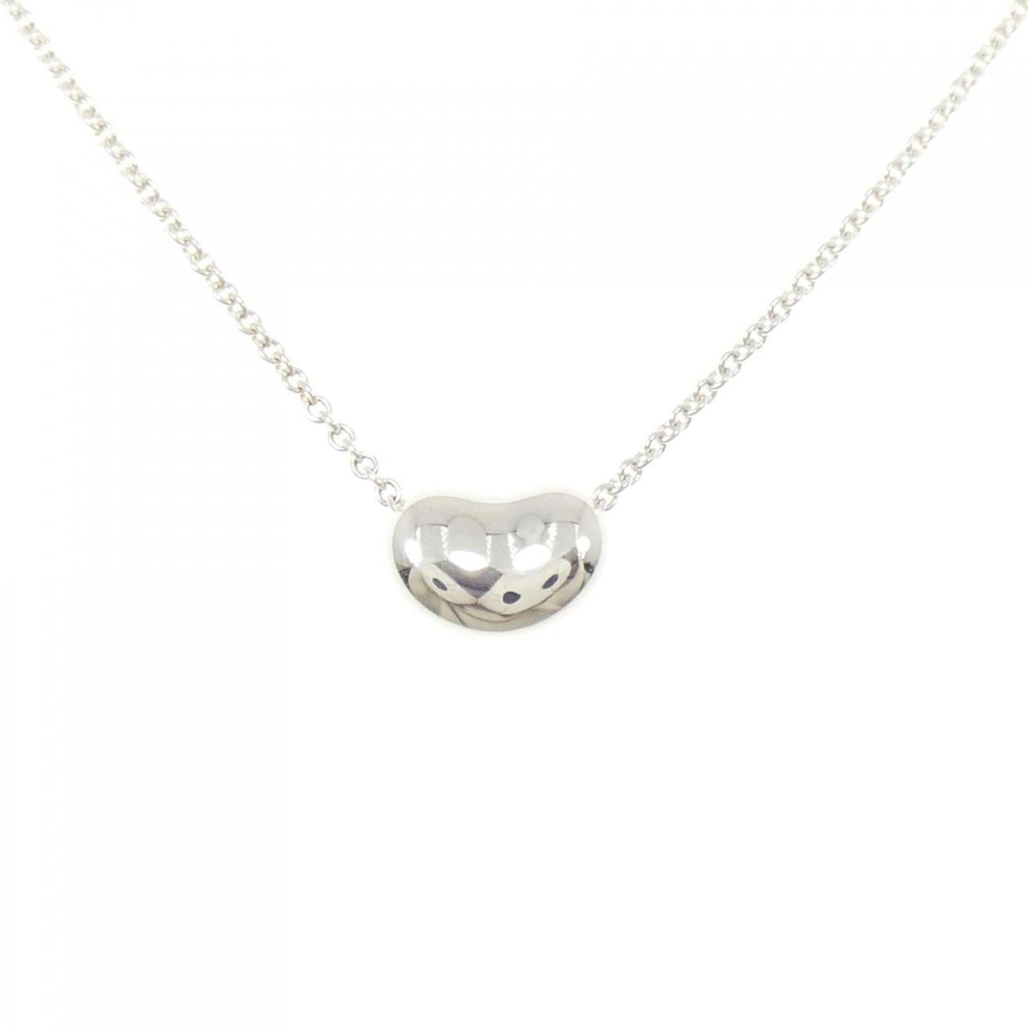 Tiffany Silver Bean Necklace 950$